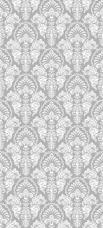 Vintage vinyl rug in damask style seamless - TenStickers