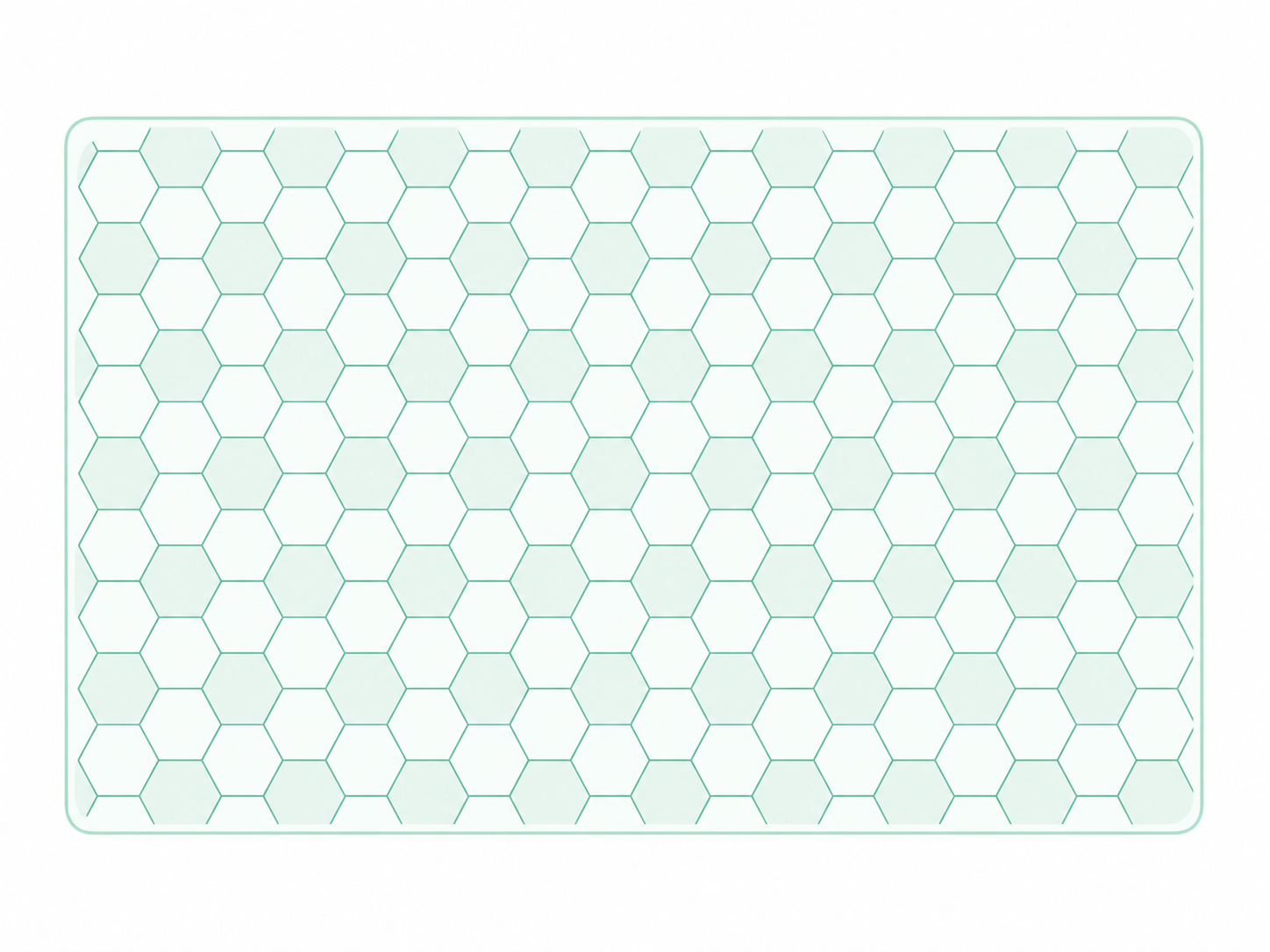 Mosaic vinyl rug in mosaic design - TenStickers