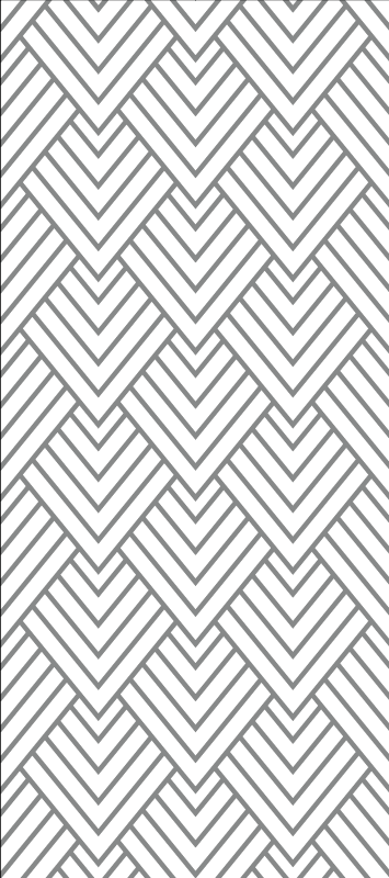Textured vinyl rug with geometric white triangle pattern - TenStickers