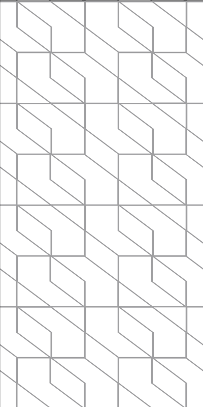 Textured vinyl rug geometric minimalistic white squares - TenStickers