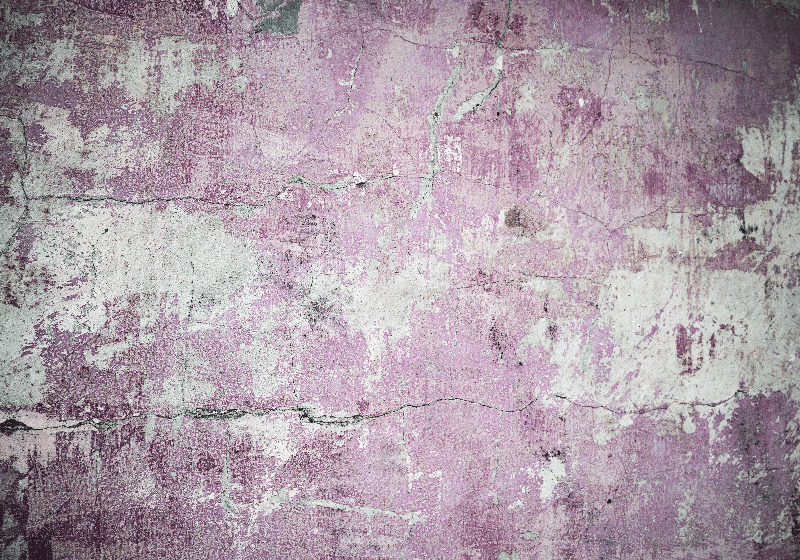 Textured vinyl rug in gray and pink concrete - TenStickers