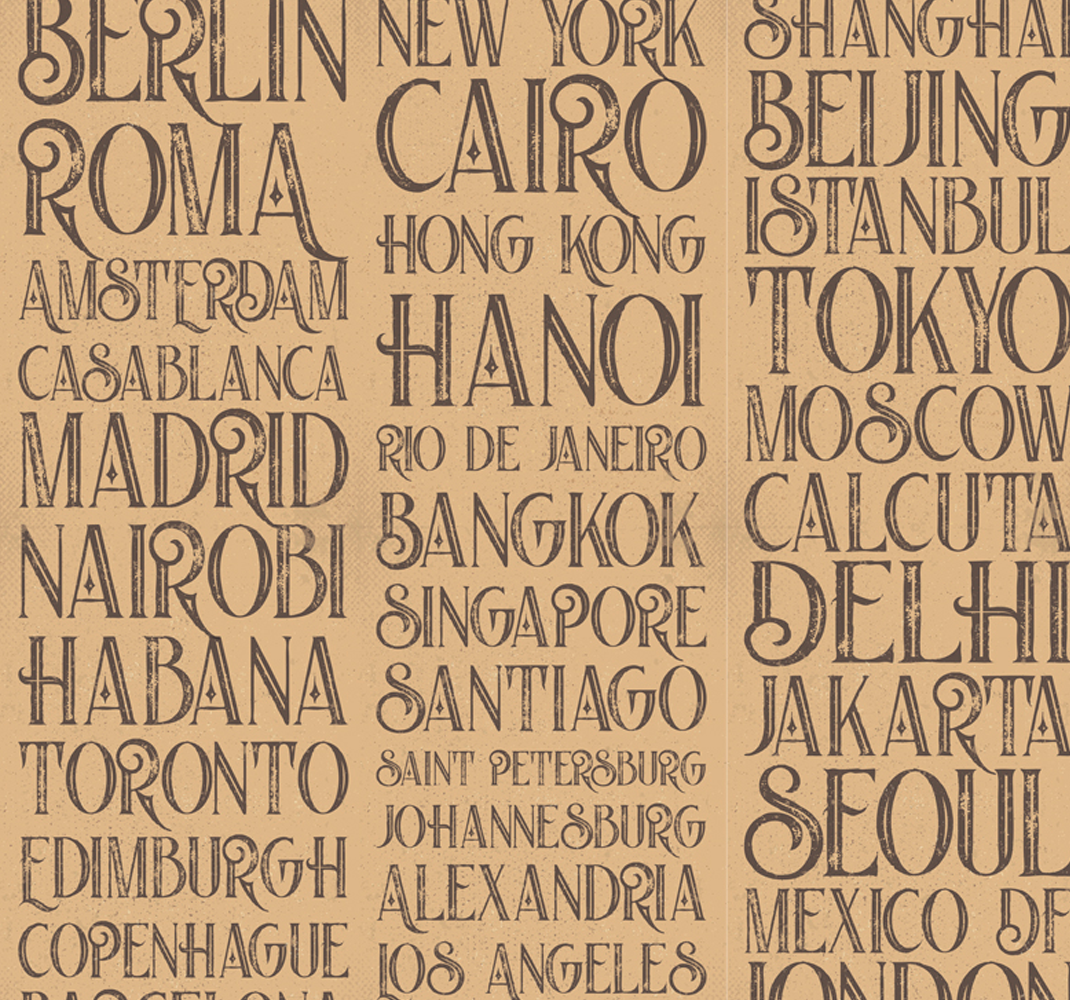 Custom rug cities of the world - TenStickers