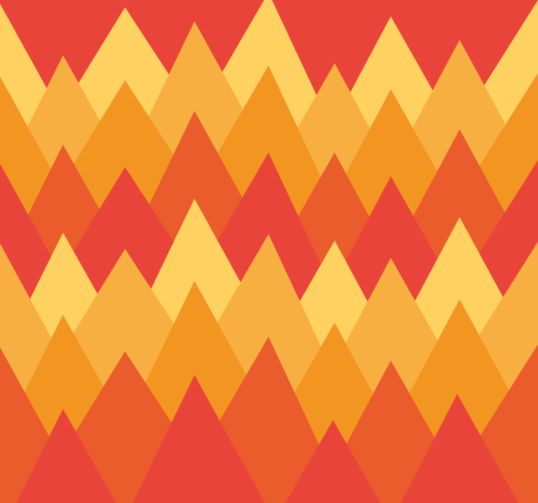Vintage vinyl rug geometric abstract mountains - TenStickers