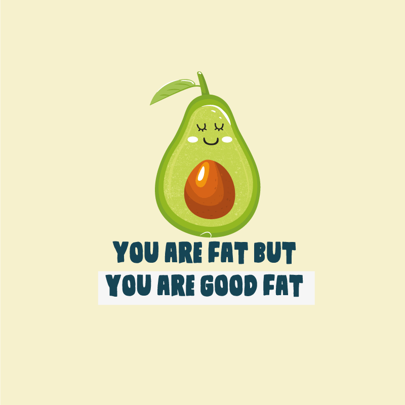 Custom rug with funny avocado quote - TenStickers