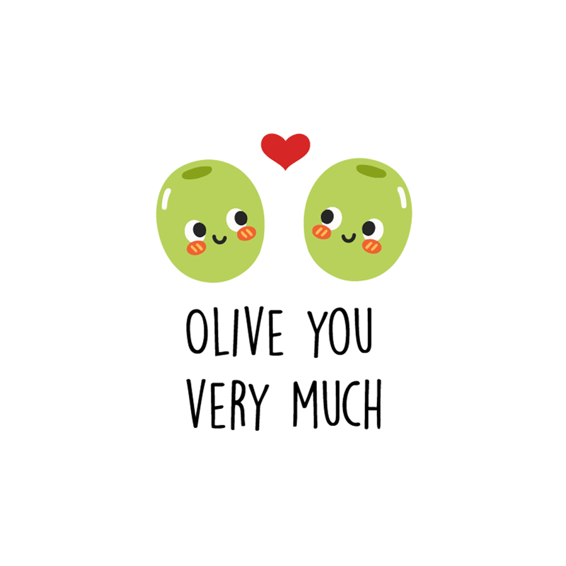 Custom rug with a funny olive quote - TenStickers
