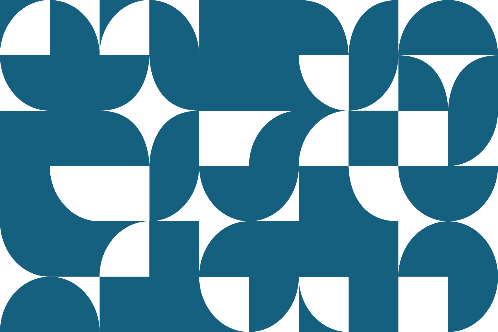 Geometric vinyl rug blue circle art pattern - TenStickers