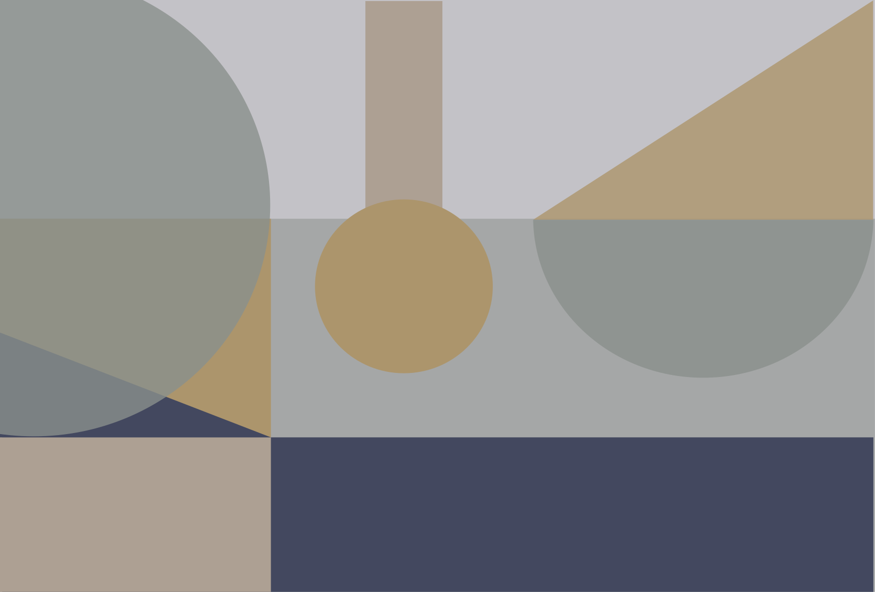 Brown geometric modern art geometric vinyl rug - TenStickers