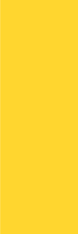 Yellow vinyl rug in vibrant amarillo design - TenStickers