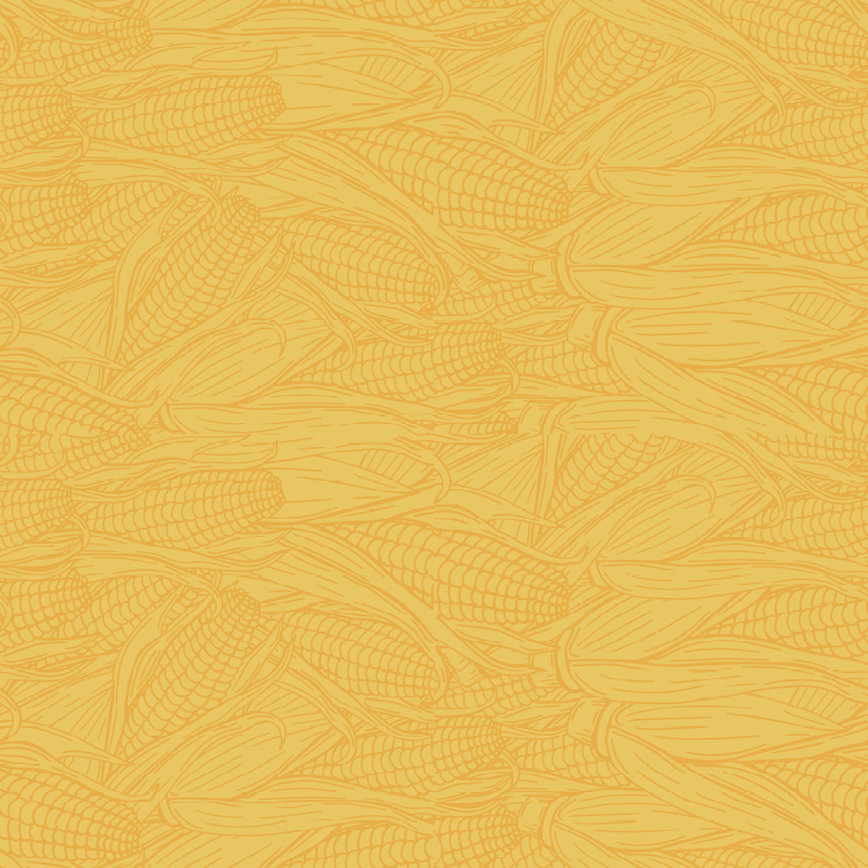 Yellow vinyl rug in corn yellow shade - TenStickers