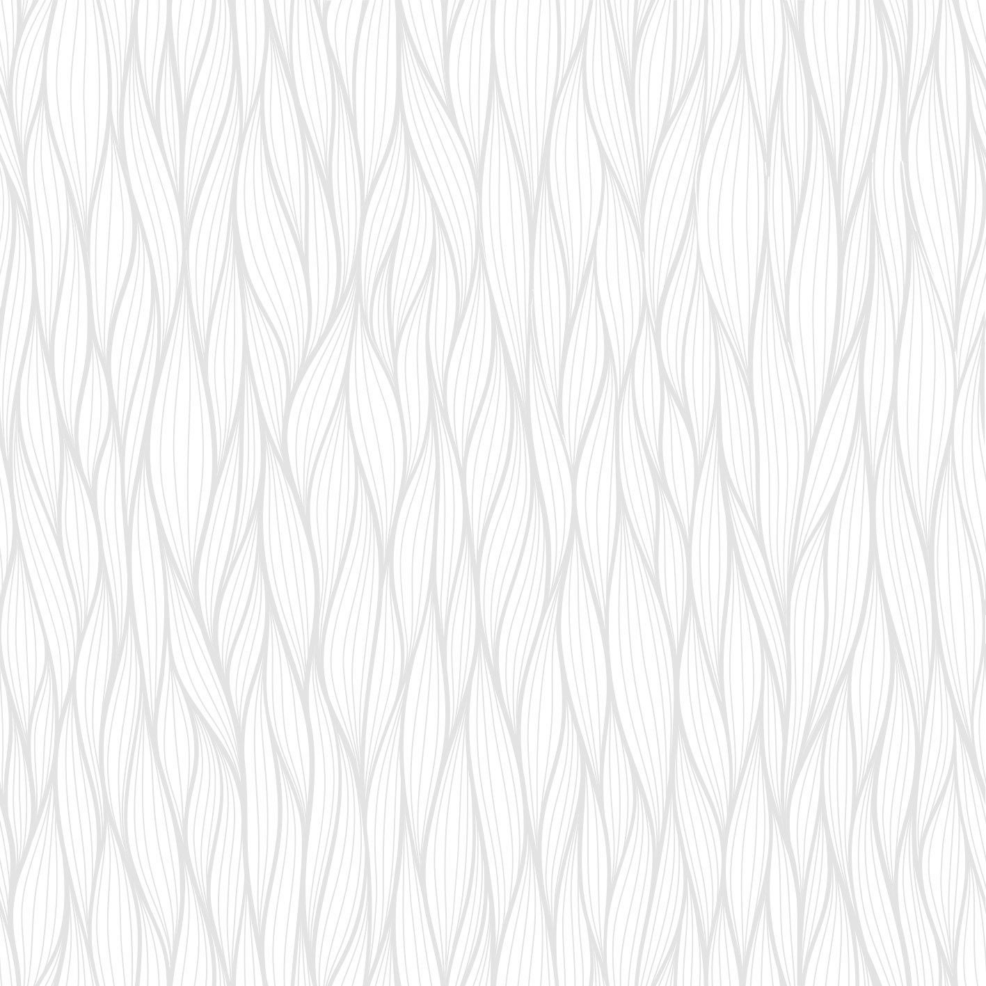 White vinyl rug with curvy patterns - TenStickers