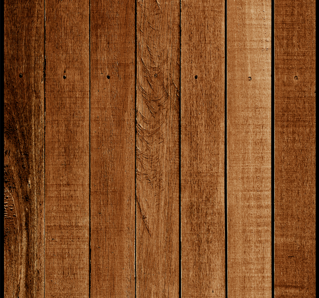 Brown vinyl rug with rustic wood finish - TenStickers