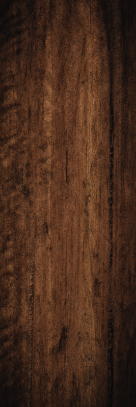 Brown vinyl rug in rich dark brown wood finish - TenStickers