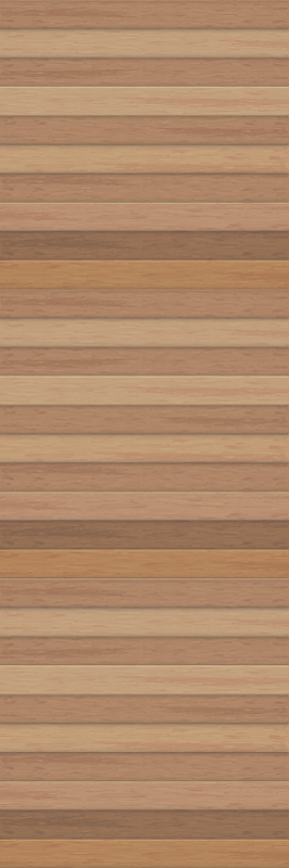 Brown vinyl rug with elegant rustic wood design - TenStickers