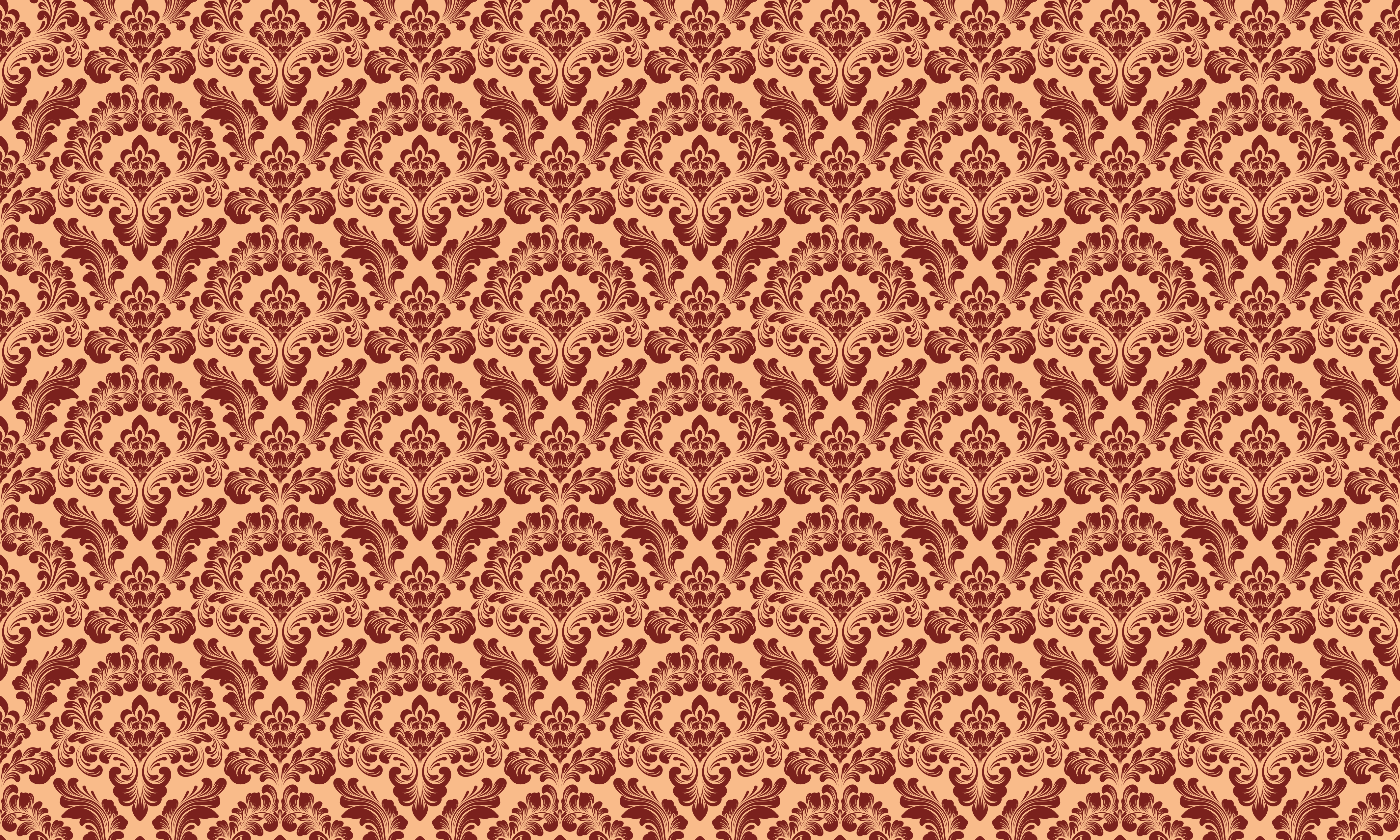 Orange vinyl rug flocked texture - TenStickers