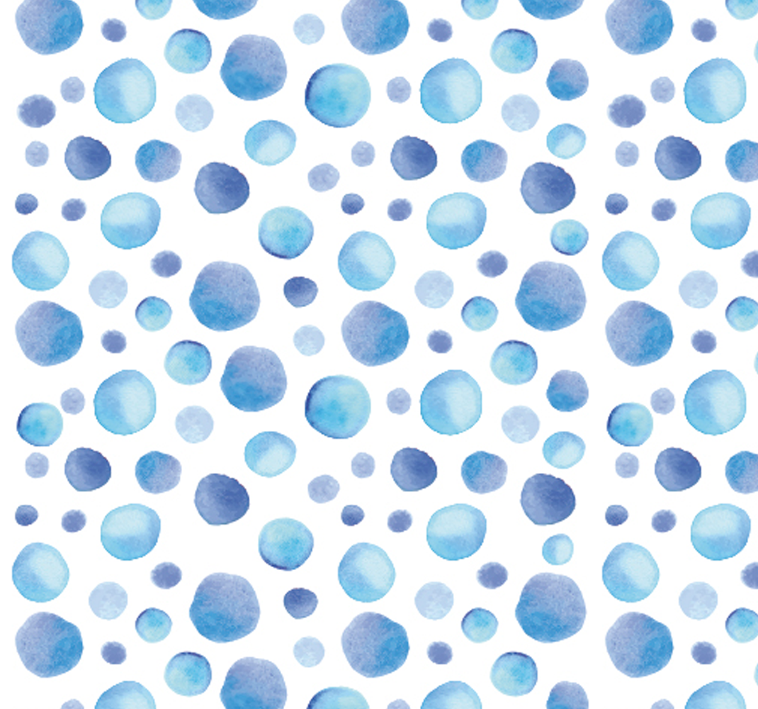 Outdoor vinyl rug - colorful bubbles - TenStickers