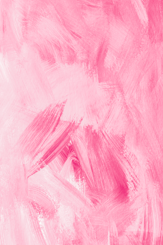 Pink vinyl rug with dark pink brush strokes - TenStickers