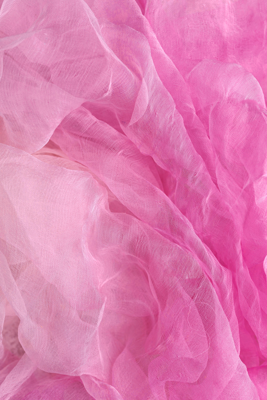 Pink vinyl rug with soft fabric texture - TenStickers