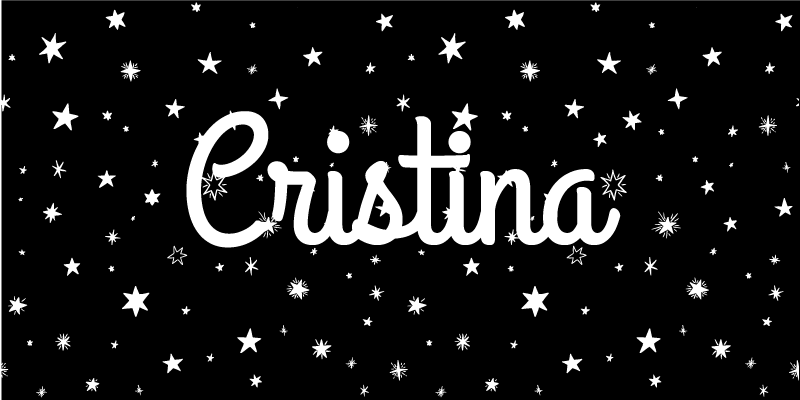 Starry night vinyl rug customizable with name - TenStickers