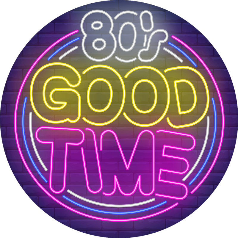 80's Good Time custom rug - TenStickers