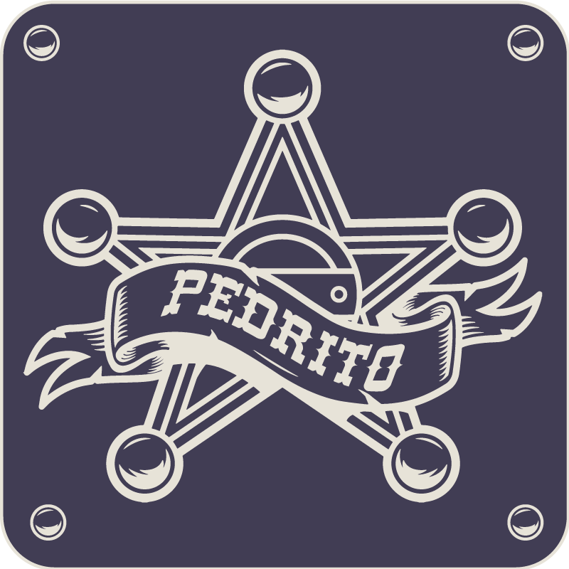 Personalized Emblem custom vinyl rug - TenStickers