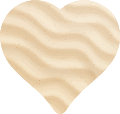 beach love modern vinyl rug - TenStickers