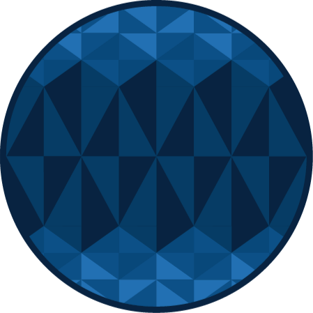 Geometric Circular Design geometric vinyl rug - TenStickers