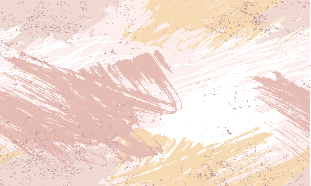 Abstract Pink modern vinyl rug - TenStickers