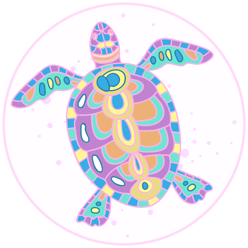 happy turtles animals rug - TenStickers