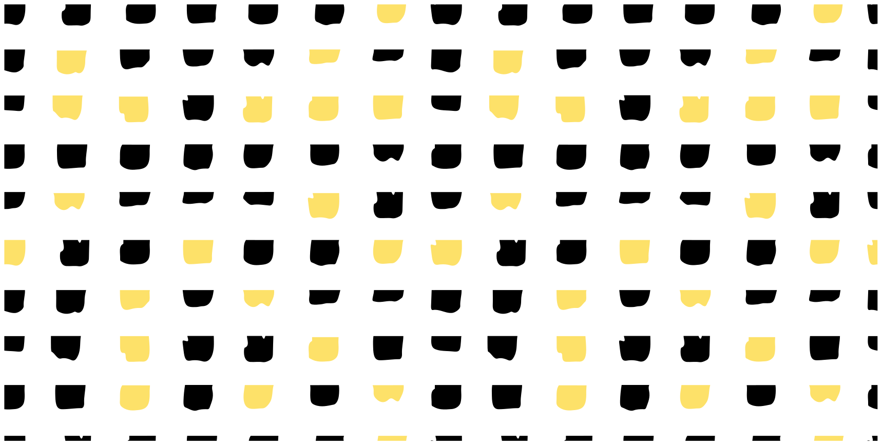 yellow and black dot pattern rectangular rug - TenStickers