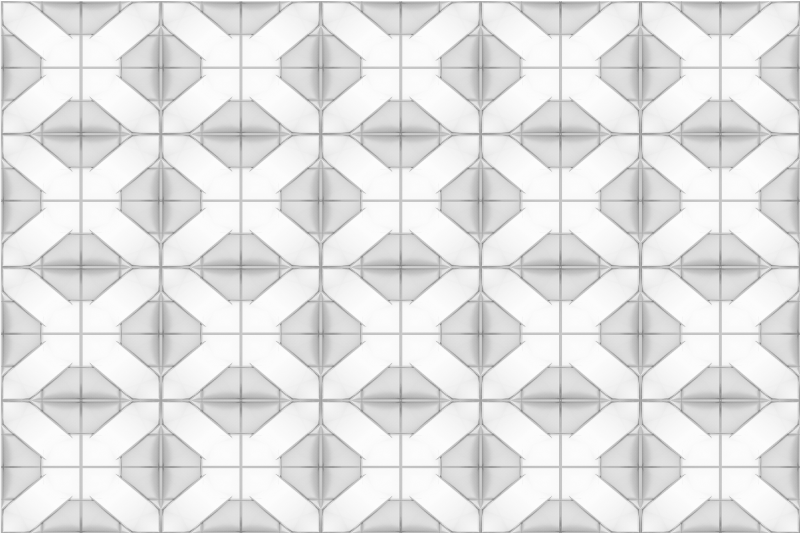 decorative tile in grey tones modern rug - TenStickers