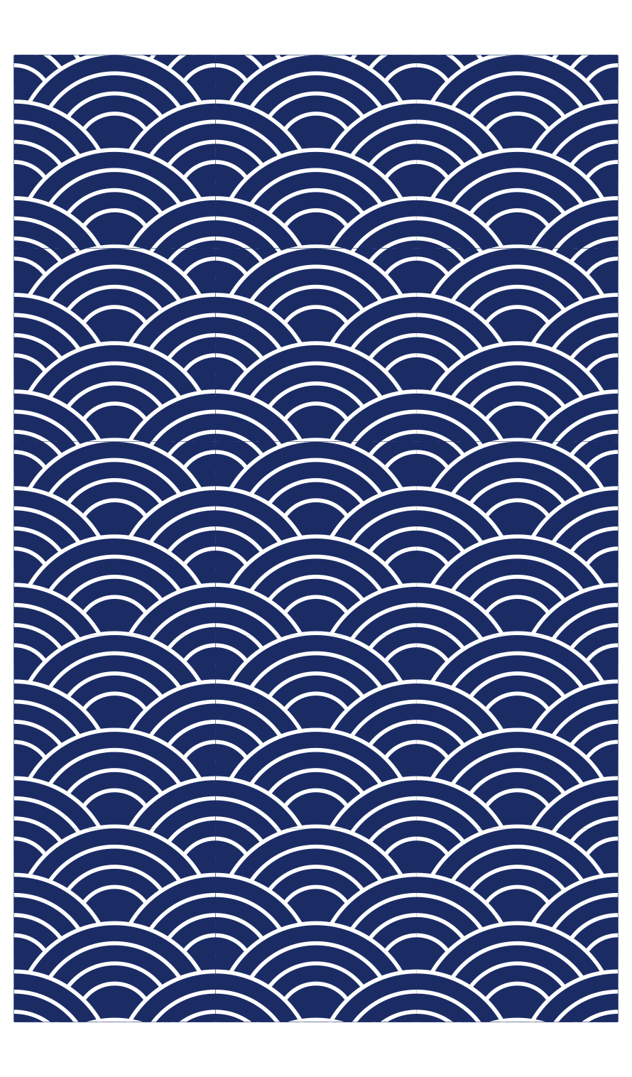 Oriantal design and motif  room modern rug - TenStickers
