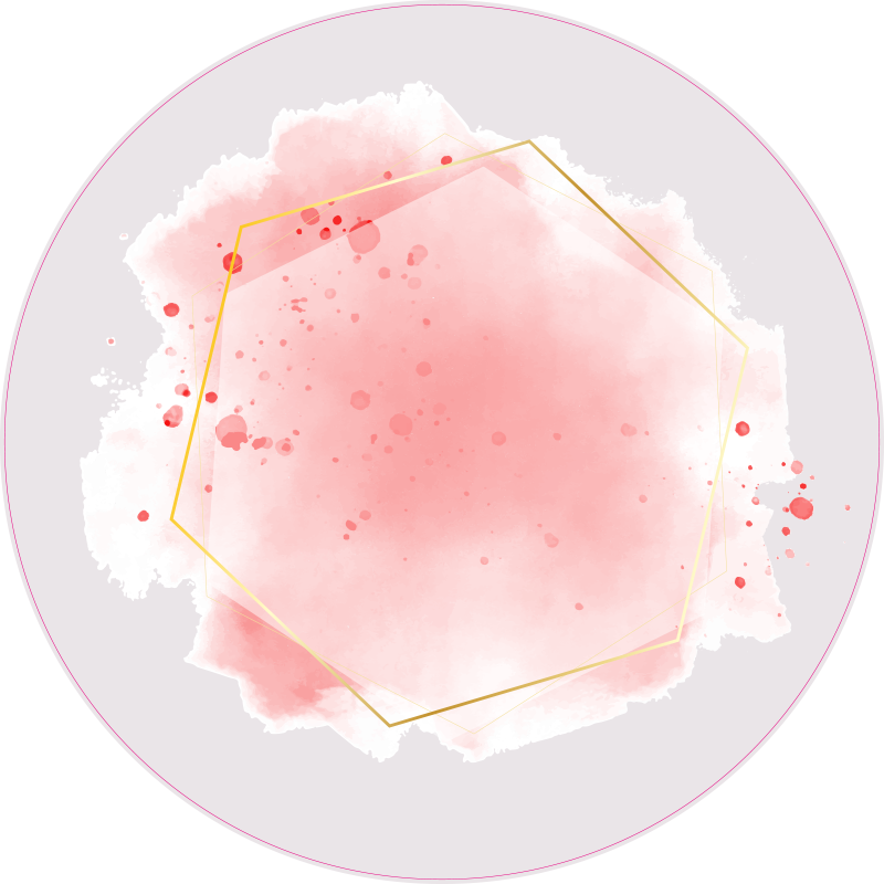 Dreamy stained glass mosaic floor tiles - TenStickers