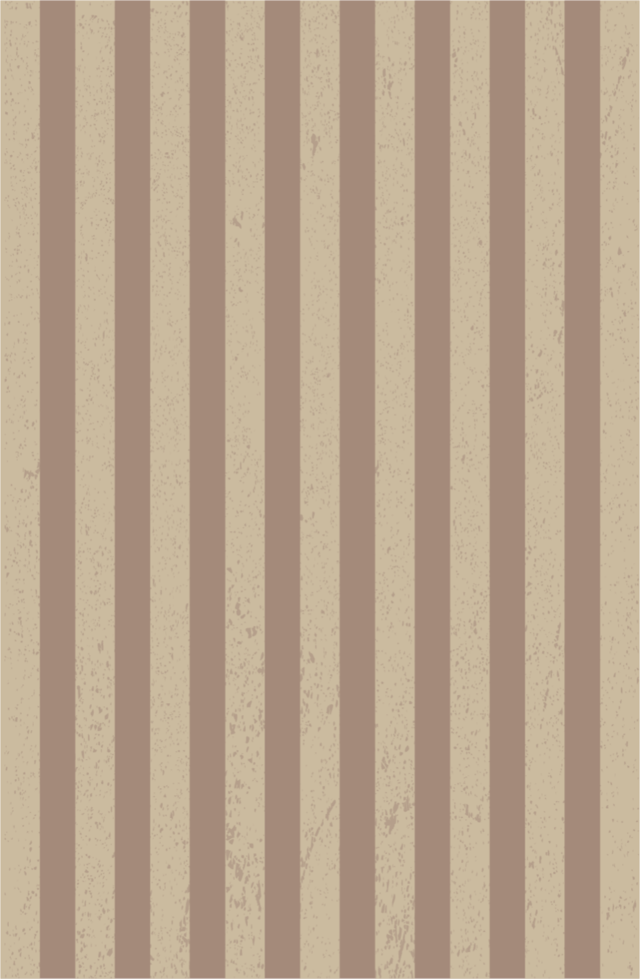 Brown stripe design stripes carpet - TenStickers