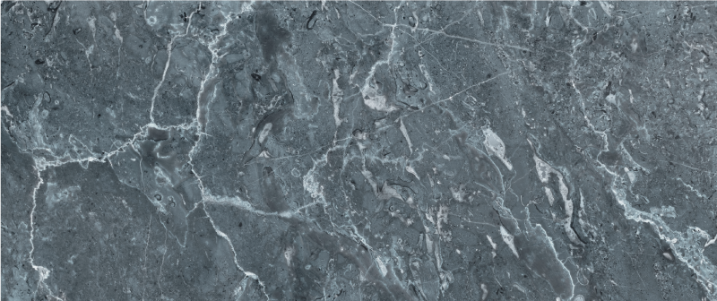 Grey marble texture kitchen vinyl rug - TenStickers