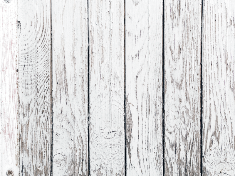 Whitewashed Timber wood effect vinyl rug - TenStickers