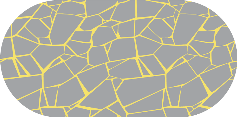 Pantone stones stone floor tiles - TenStickers