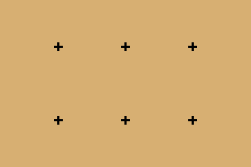 Nordic style mustard plus signs nordic rug - TenStickers