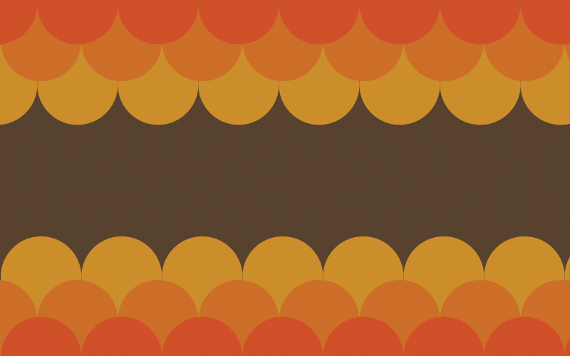 Retro wavy stripes vintage vinyl rug - TenStickers