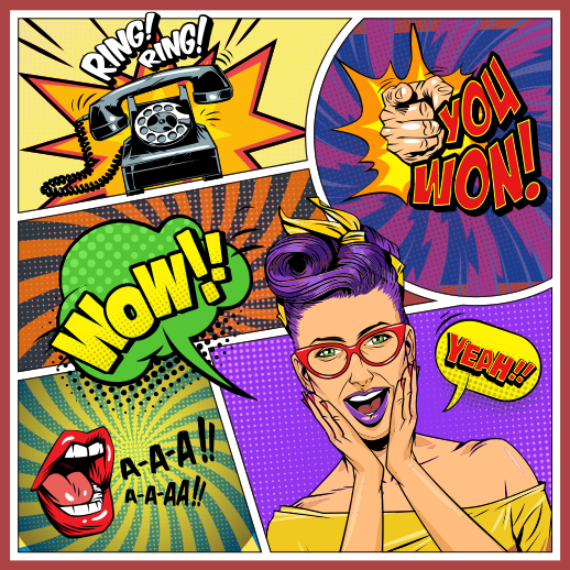 Pop Art Expressions kids vinyl rug - TenStickers