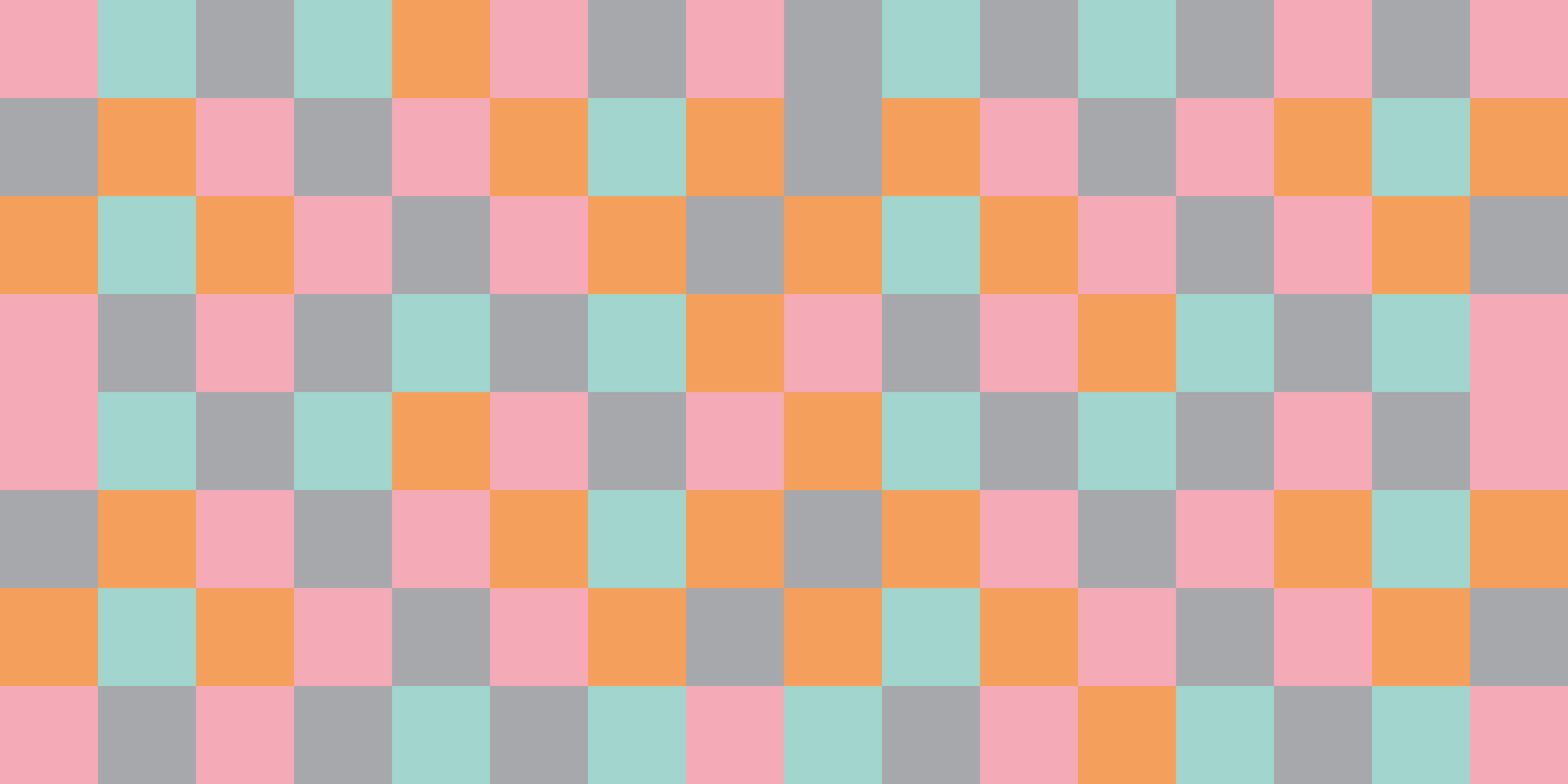 Colorful checkerboard geometric vinyl rug Colorful checkerboard geometric vinyl rug - TenStickers