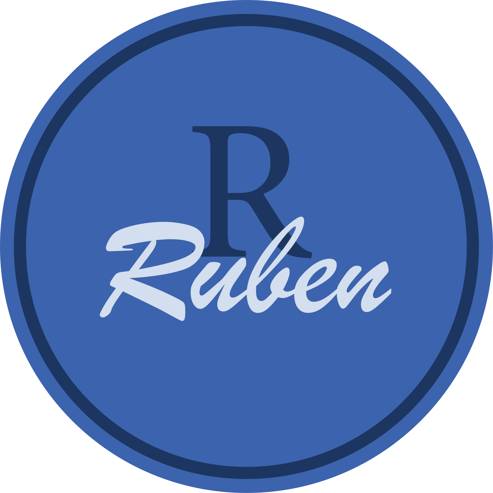 Custom vinyl rug with personalized name circle - TenStickers