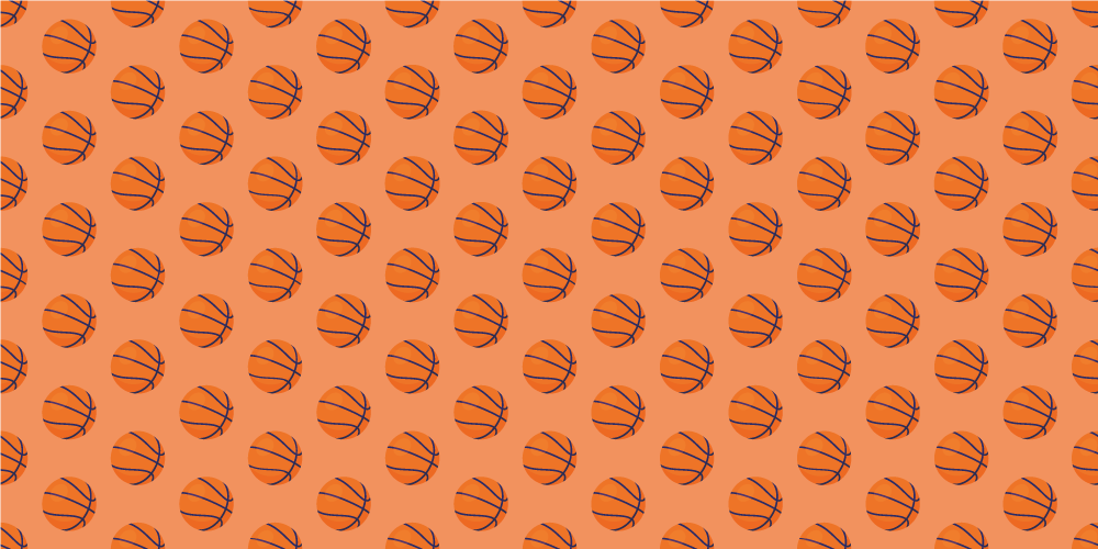 Basketball Concept game vinyl rug - TenStickers