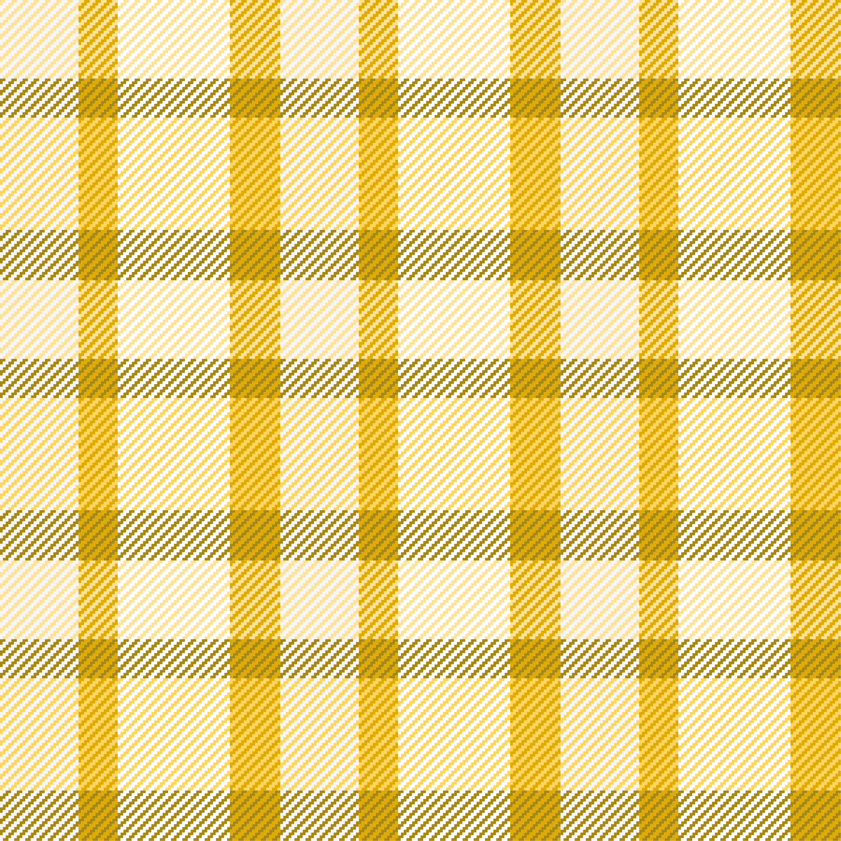 Yellow Checkered Pattern striped vinyl rug - TenStickers