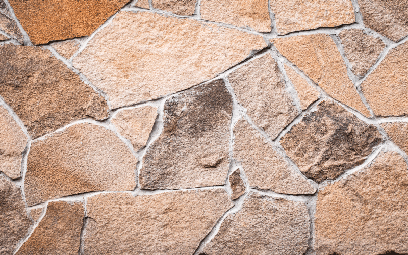 Naturalistic earthy impression stone effect vinyl rug - TenStickers