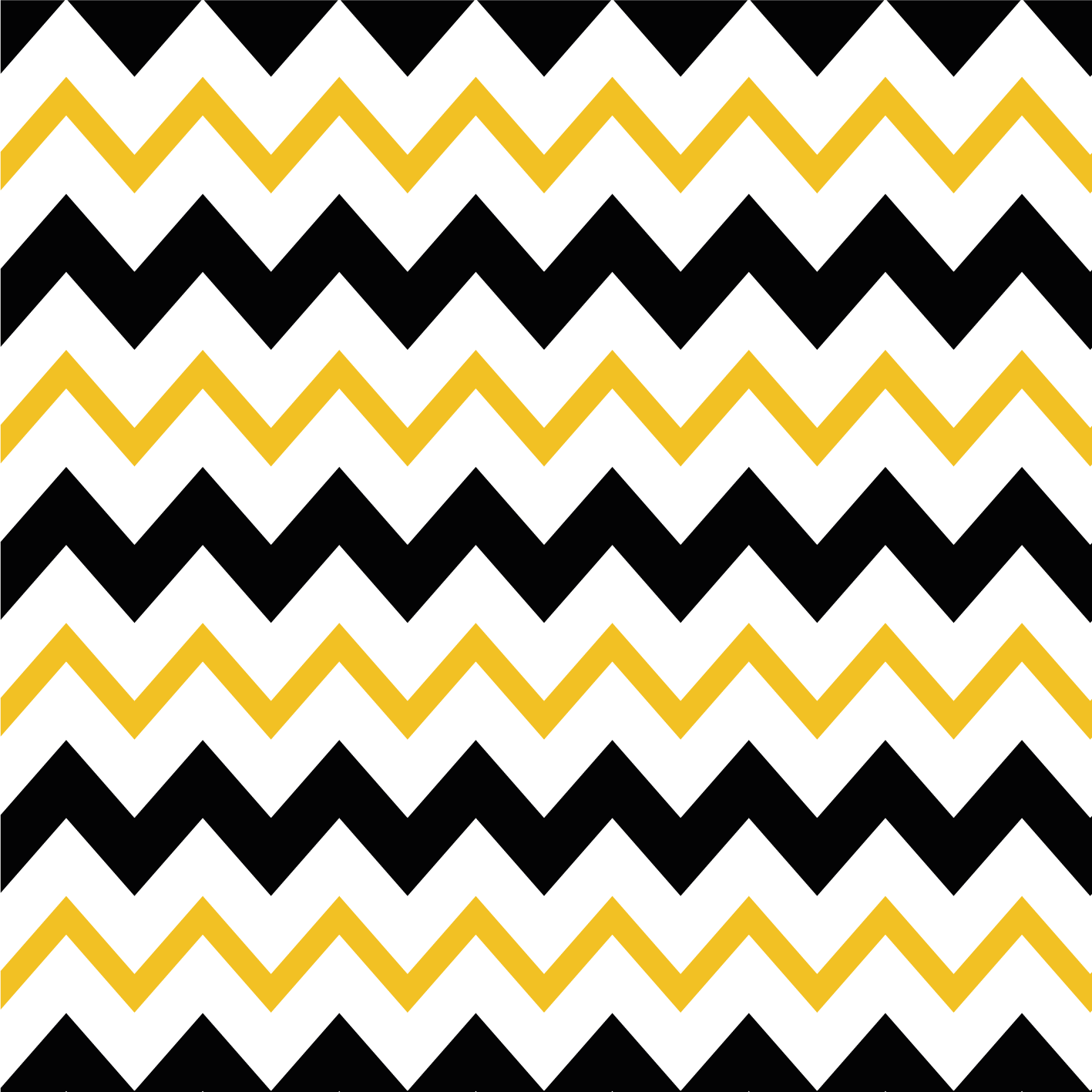 Geometric vinyl rug chevron zigzag design - TenStickers