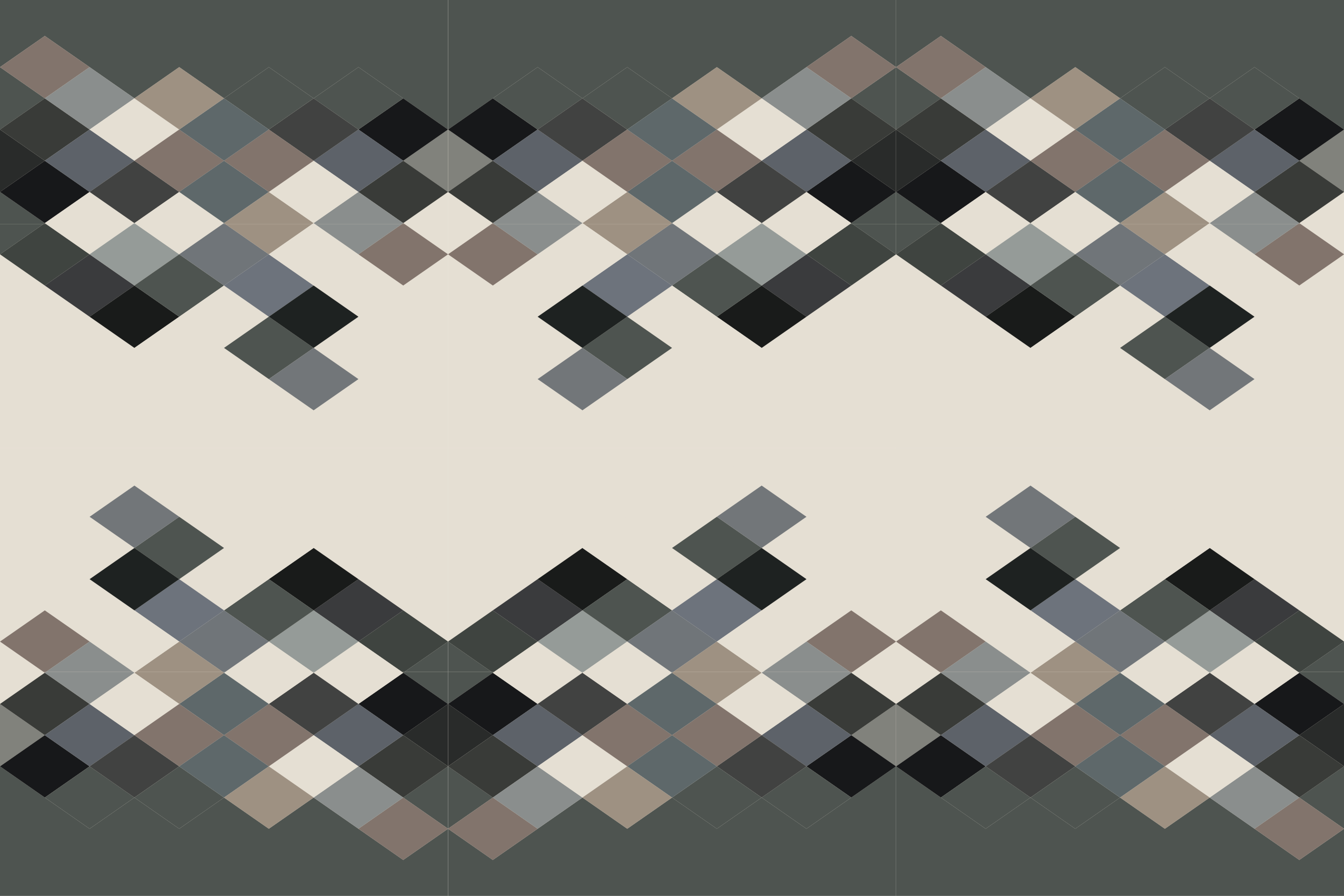 Colour shade pattern rectangular rug - TenStickers