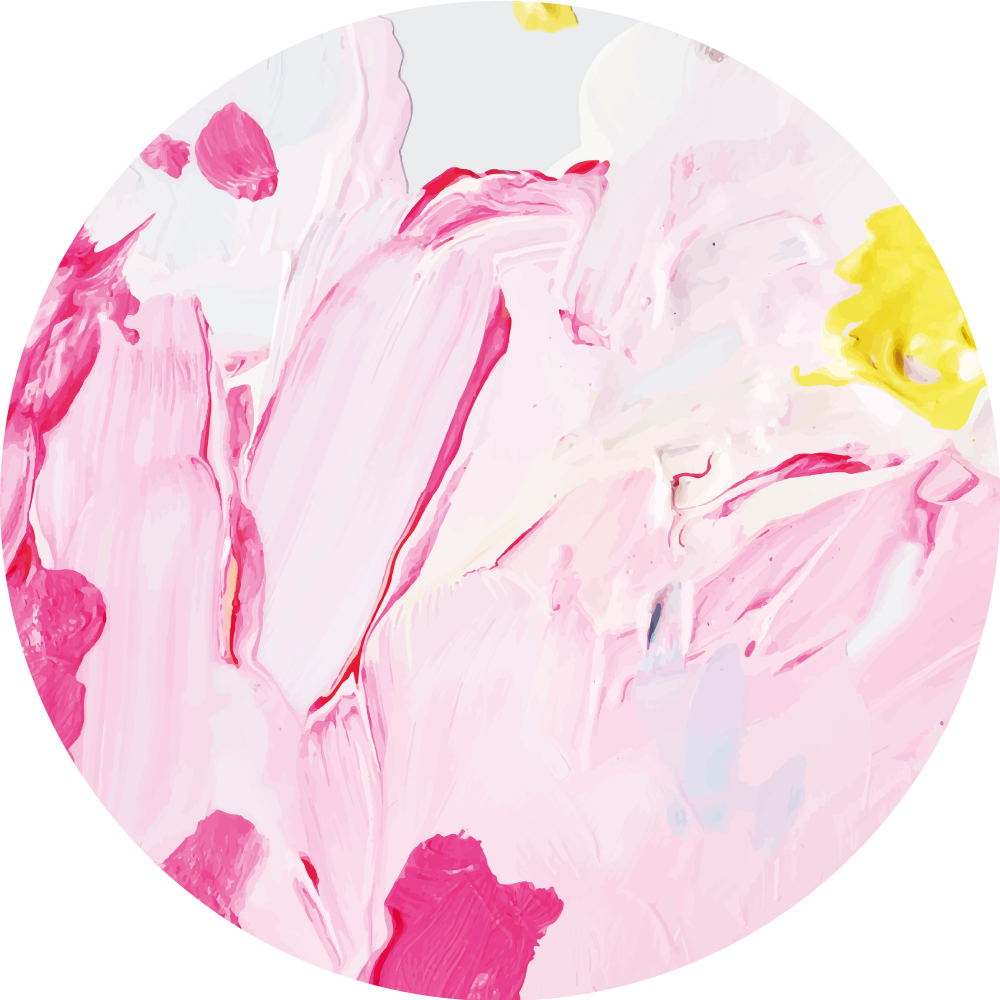 Abstract Botanical Burst floral vinyl rug - TenStickers