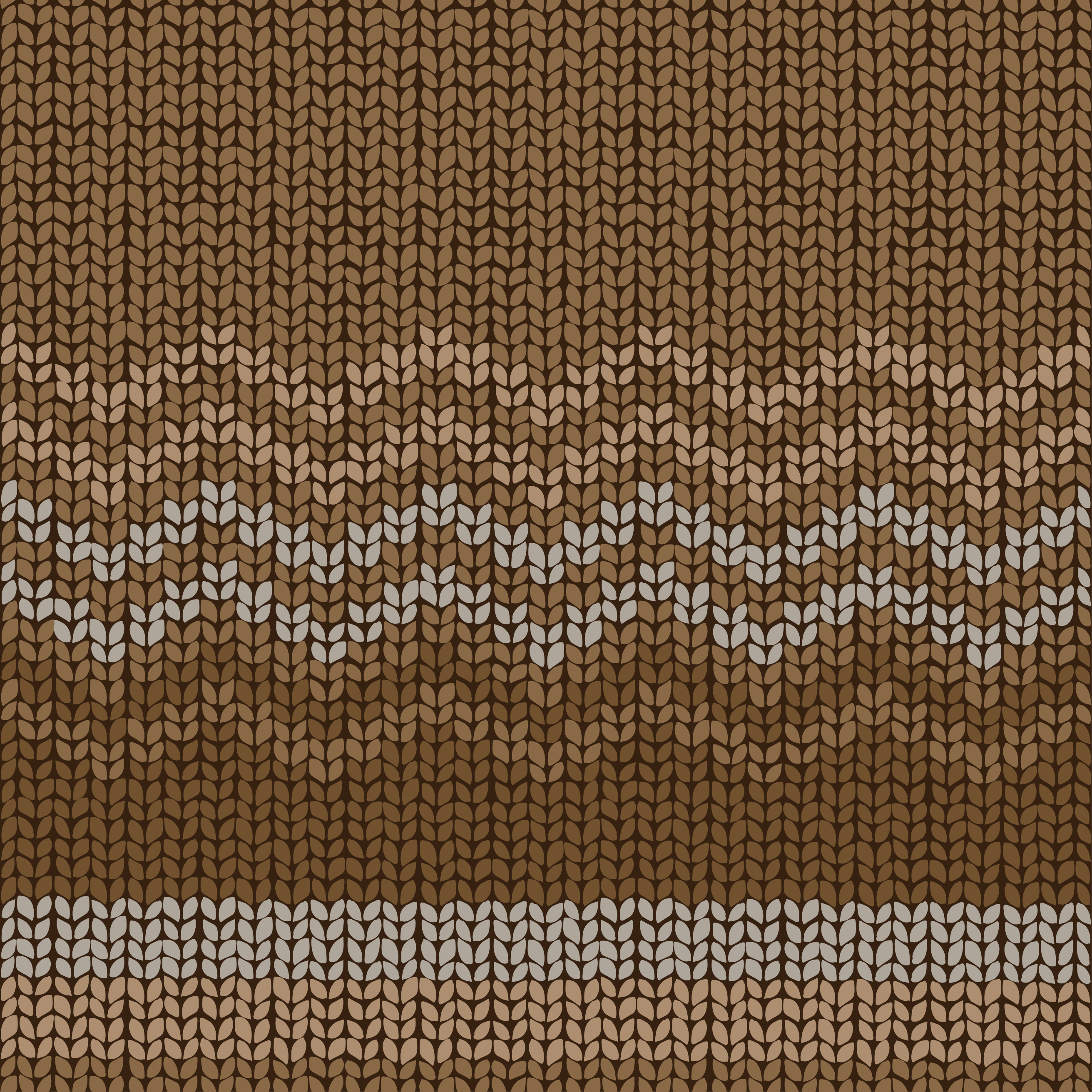 Textured Knit Pattern ethnic vinyl rug - TenStickers