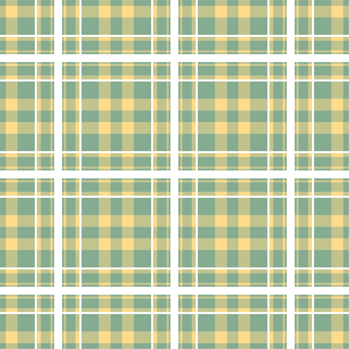 Checked Motif striped vinyl rug - TenStickers