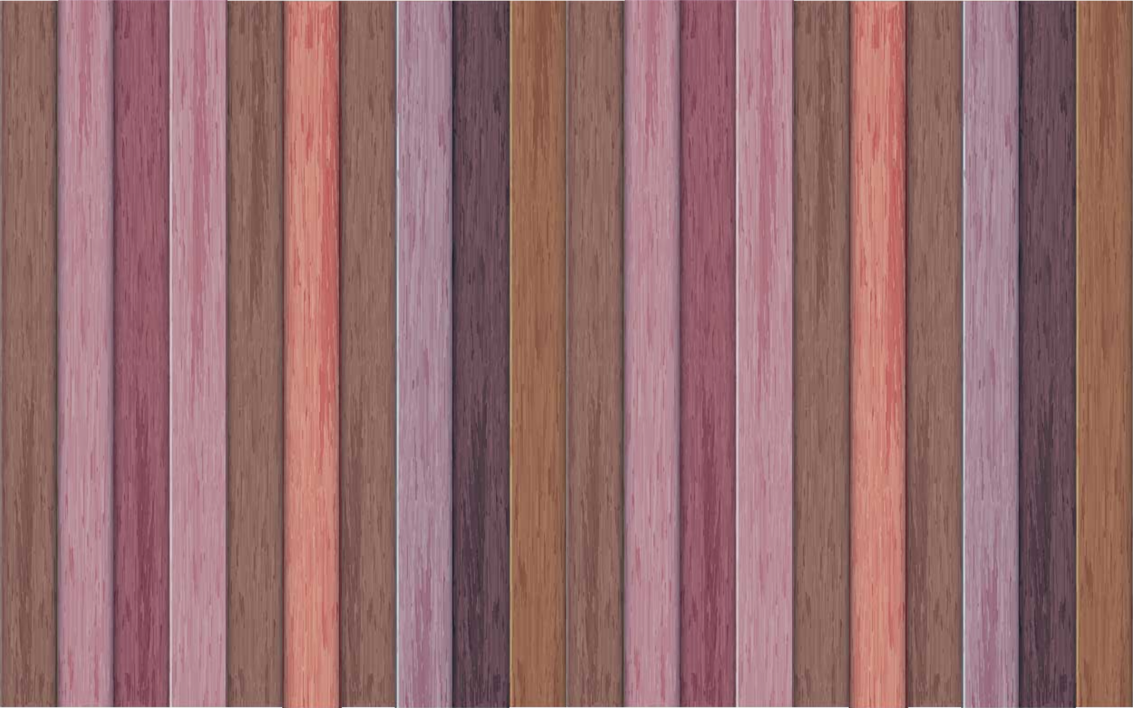 Vertical purple stripes wood effect vinyl rug - TenStickers
